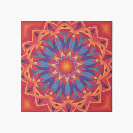 Melons Sliced Fruit and Juice Fall Into Winter Design by Green Bee Mee Art Board Print