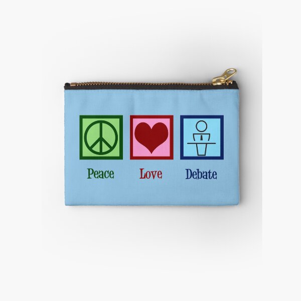 Item preview, Peace Love Debate Team designed and sold by Epic Love Designs.