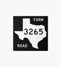 Texas Farm-to-Market Road FM 3265 | United States Highway Shield Sign Art Board