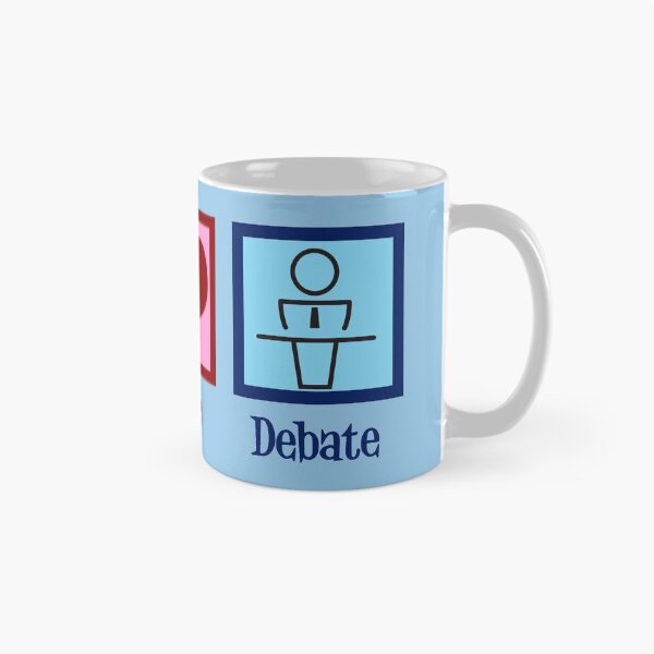 Item preview, Peace Love Debate Team designed and sold by Epic Love Designs.