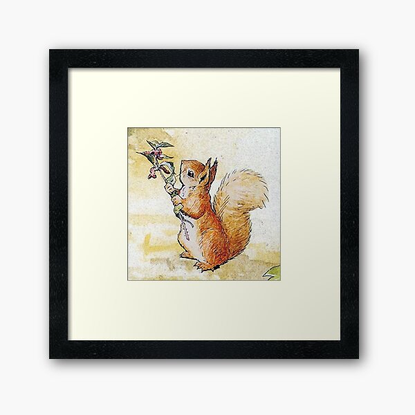 Item preview, Squirrel Nutkin - Beatrix Potter designed and sold by forgottenbeauty.