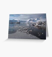 Blackmount-Rannoch moore Greeting Card