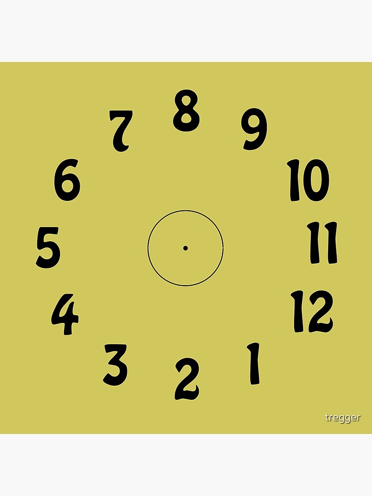 Eine Uhr. Die 8 ist oben? Wie krank ist das denn? von tregger
