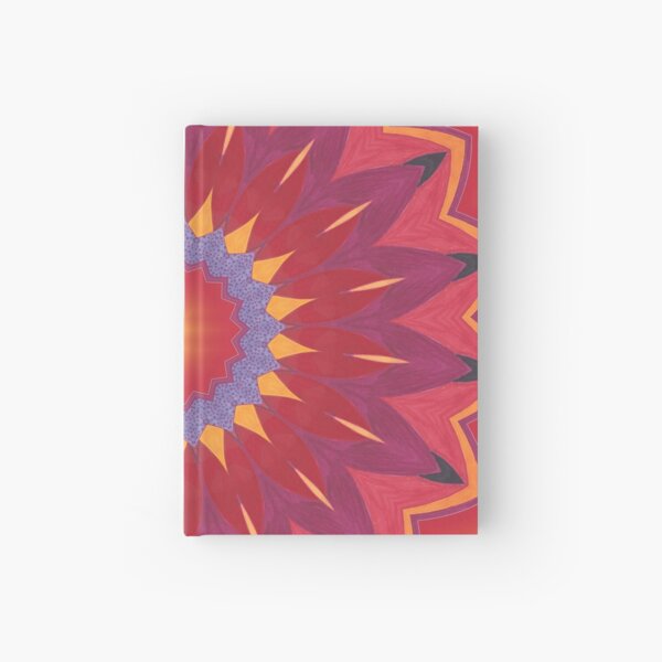 Melon and Fruit Juice Mix Fall Into Winter Design of Green Bee Mee Hardcover Journal