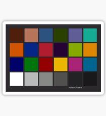 Color Checker Chart Sticker