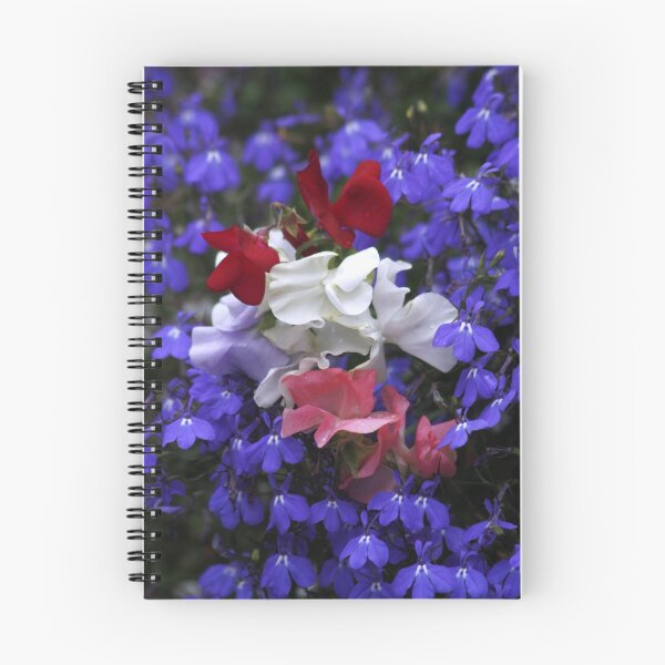 Item preview, Lobelia and Sweetpeas designed and sold by AnnDixon.