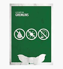 Gremlins Minimal movie Poster Photographic Print
