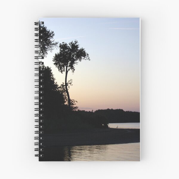 Item preview, Mississippi River Sunset designed and sold by Angelandspot.