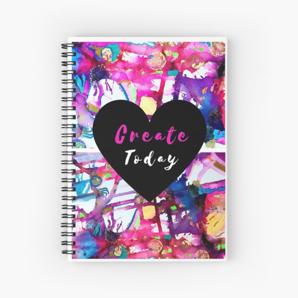 Create Today Spiral Notebook