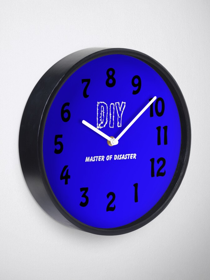 Alternative Ansicht von DIY Master of Disaster Uhr Uhr