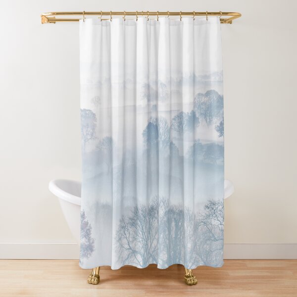 Sound Of Silence Shower Curtain