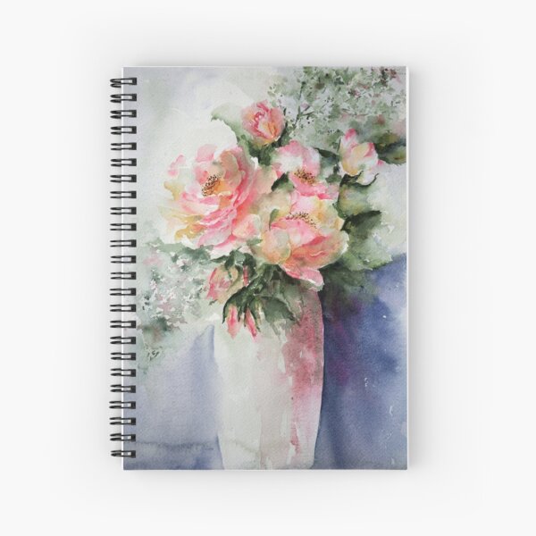 French Roses...... Spiral Notebook