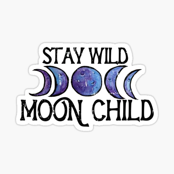 Moon Child Stickers for Sale