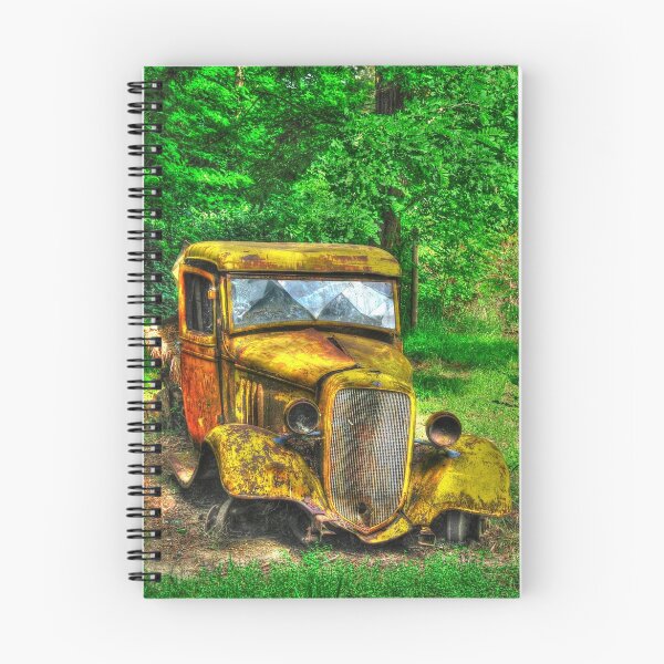 Item preview, old lumber truck In HDR designed and sold by Jeannie Peters.