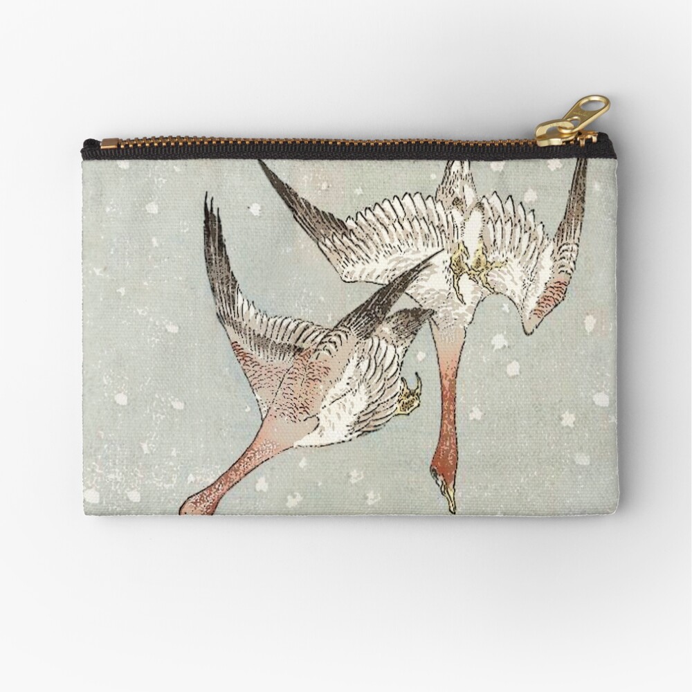 Snow Geese Zipper Pouch