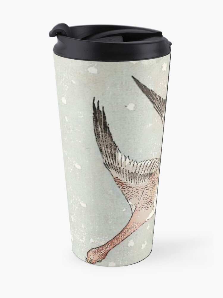 Alternate view of Snow Geese Travel Mug