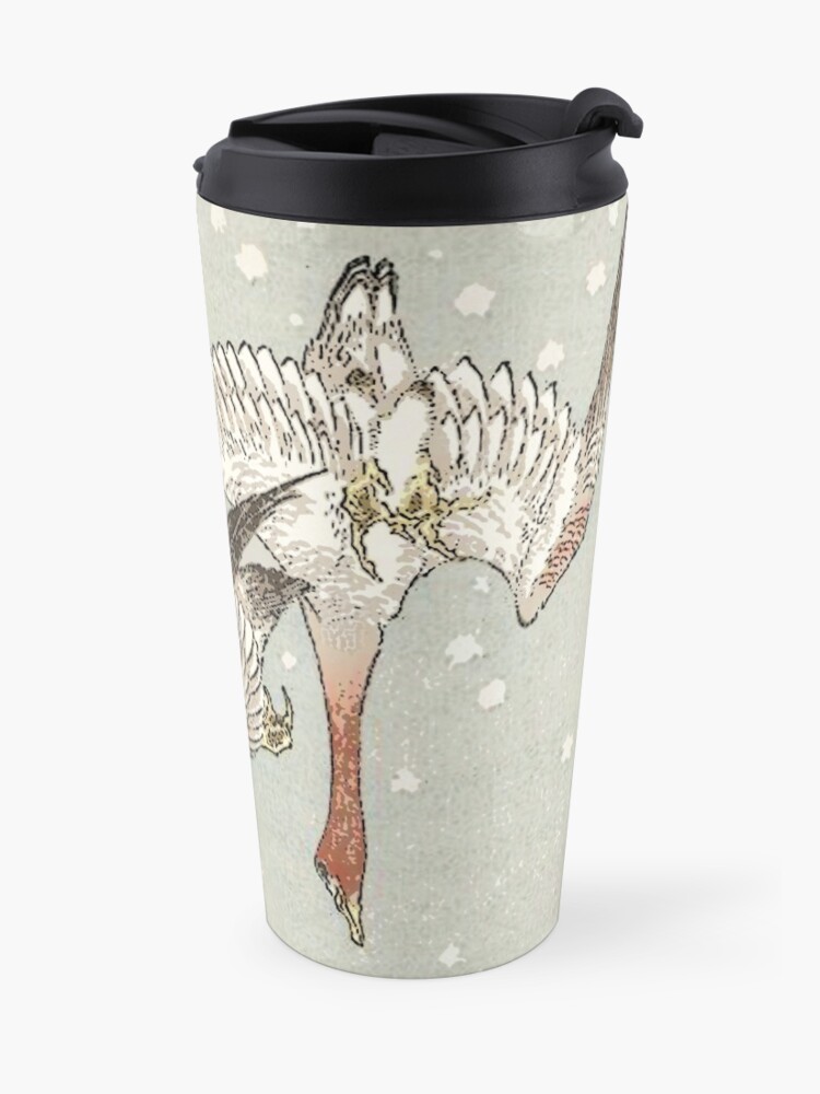 Alternate view of Snow Geese Travel Mug