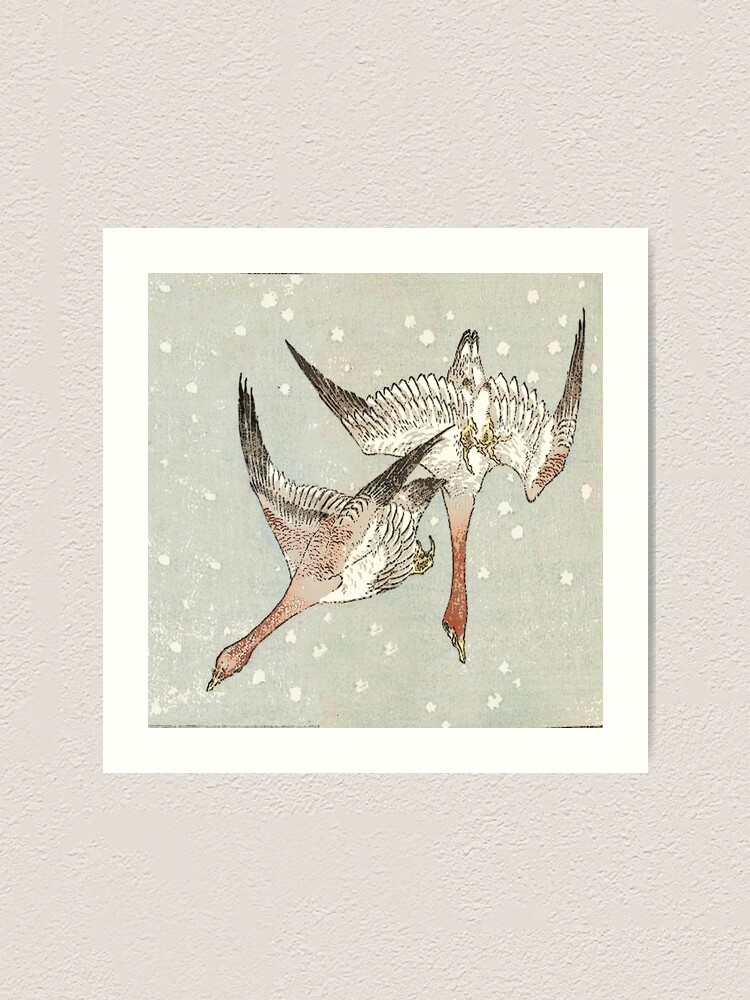 Alternate view of Snow Geese Art Print