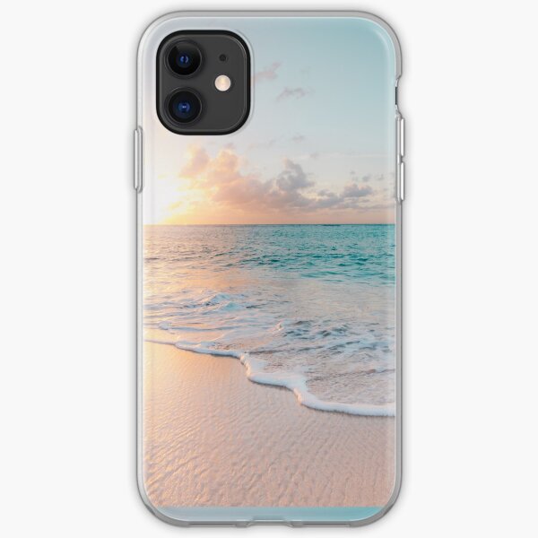 Tropical Clear Ocean iPhone Soft Case