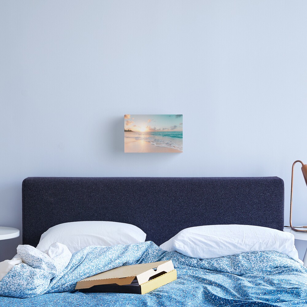 Tropical Clear Ocean Canvas Print
