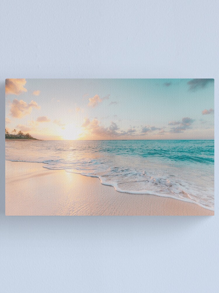 Alternate view of Tropical Clear Ocean Canvas Print