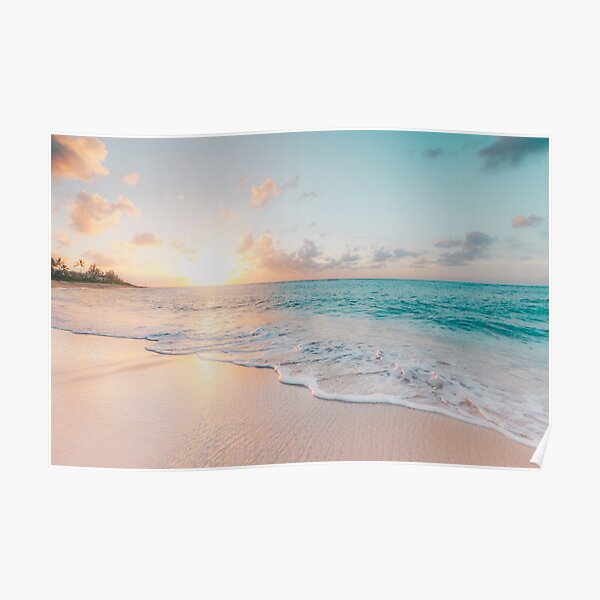 Tropical Clear Ocean Poster