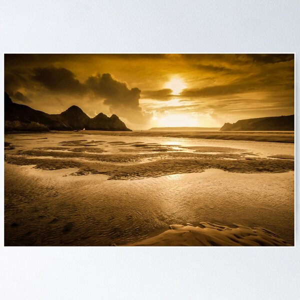 Item preview, Three Cliffs Bay Gower designed and sold by Leighton Collins.