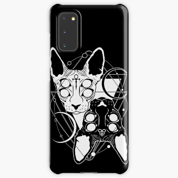Sphynx cats with ankh and Leviathan cross symbols Samsung Galaxy Snap Case
