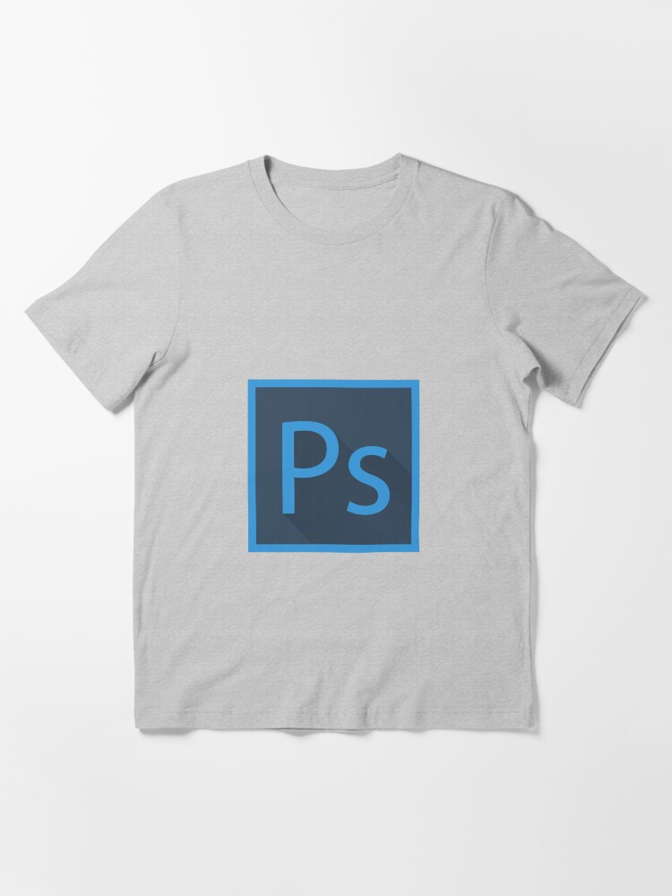 photoshop logo on shirt