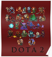 DOTA 2 - Chibi Poster