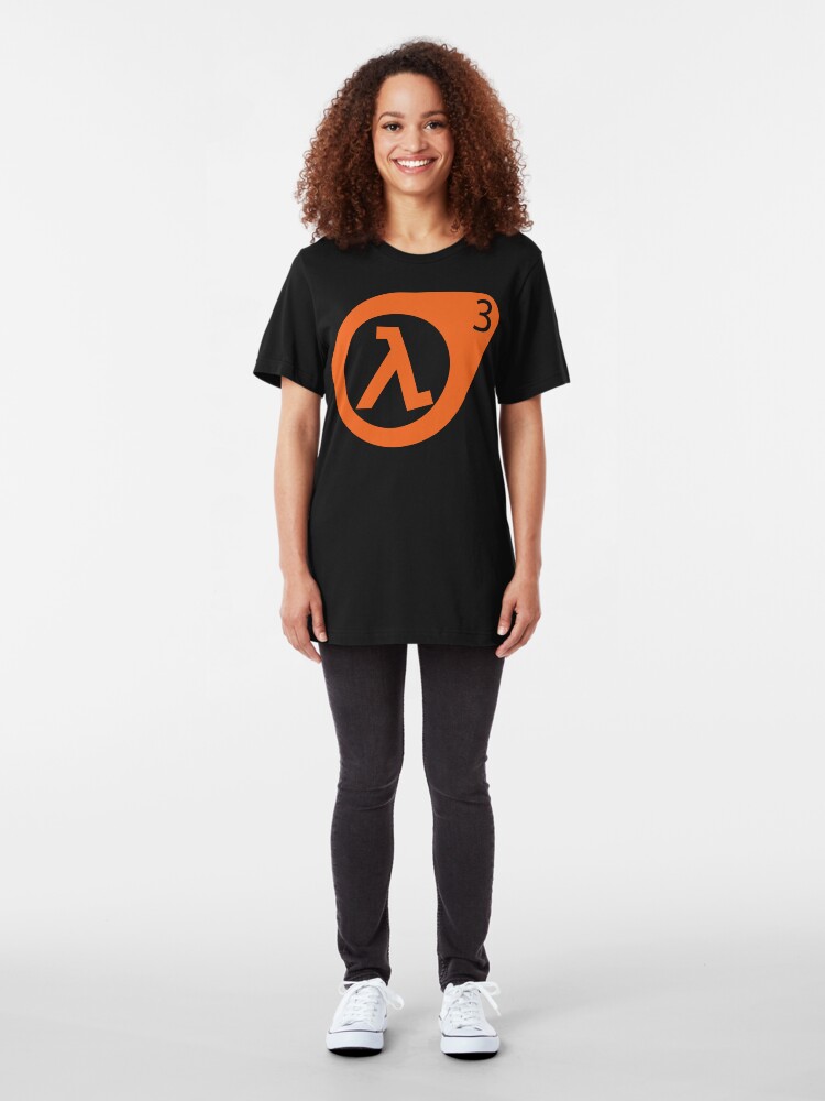Alternate view of Half Life 3 Confirmed Slim Fit T-Shirt