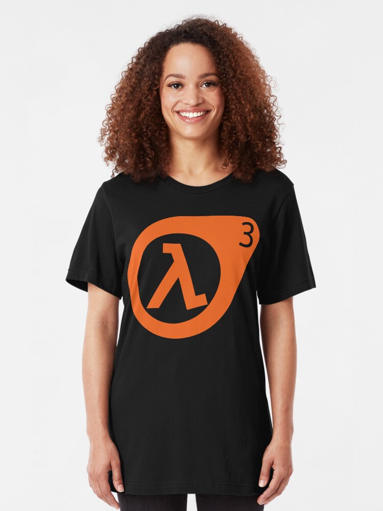 Alternate view of Half Life 3 Confirmed Slim Fit T-Shirt