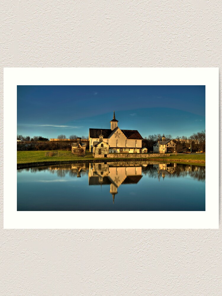 Star Barn Middletown Pa Art Print By Bigd Redbubble