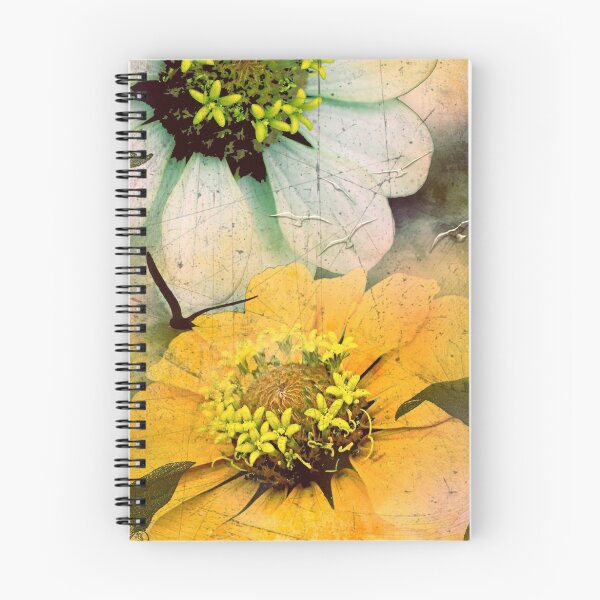 Item preview, Corté dos flores de dos fotos diferentes. Primero oscurecí los centros de las flores cortándolas y agregando un marrón oscuro. Las capas debajo son nuevamente nubes (pinceles de photoshop) de diferentes colores. Afilé las flores individualmente y ajusté designed and sold by red addiction.