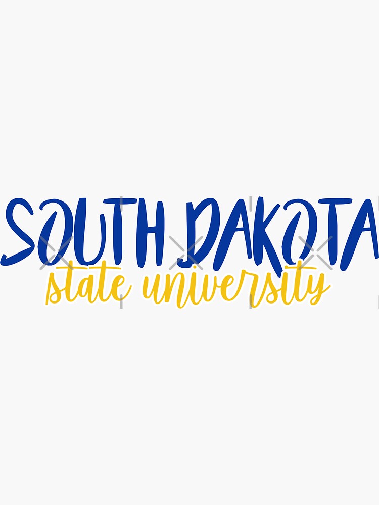 South Dakota SD State Outline Vinyl Decal Sticker 