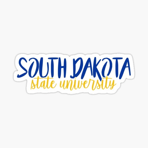 SOUTH DAKOTA STATE SEAL VINYL FLAG DECAL STICKER  MULTIPLE SIZES TO CHOOSE FROM 