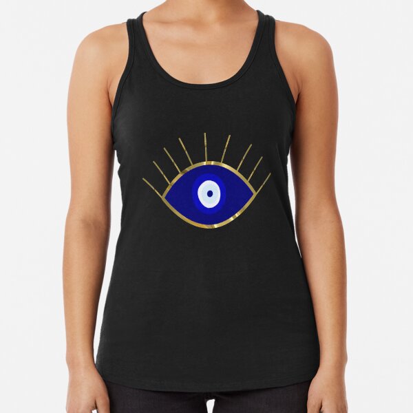 I See You Evil Eye Racerback Tank Top