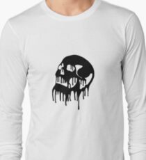 Dripping Skull Long Sleeve T-Shirt