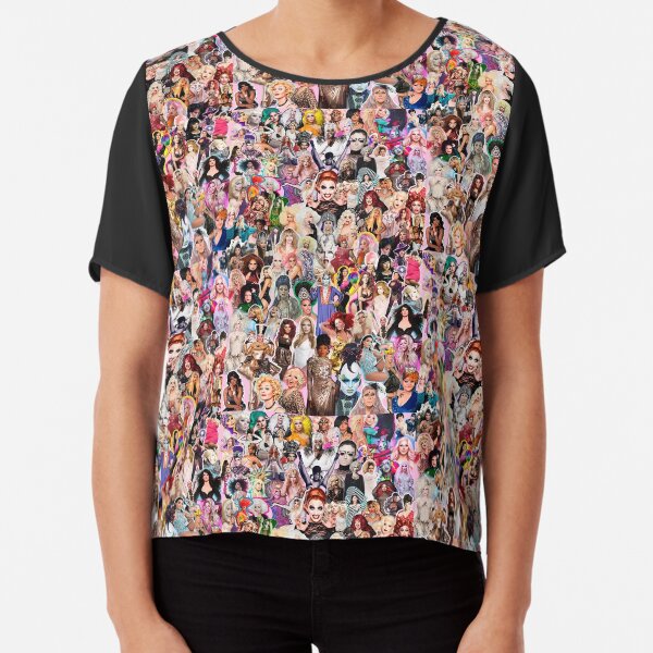 RuPaul Queen Chiffon Top