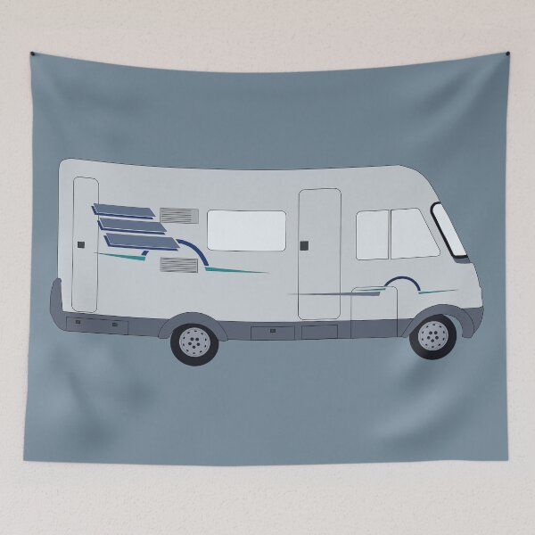 Item preview, Hymer Motorhome Cartoon Graphic designed and sold by HermanTheHymer.