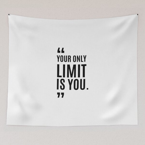 Item preview, your only limit is you (black) designed and sold by Speiky.