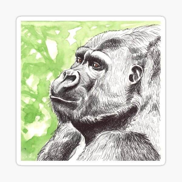 Gorilla Sticker