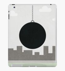 black wrecking ball iPad Case/Skin
