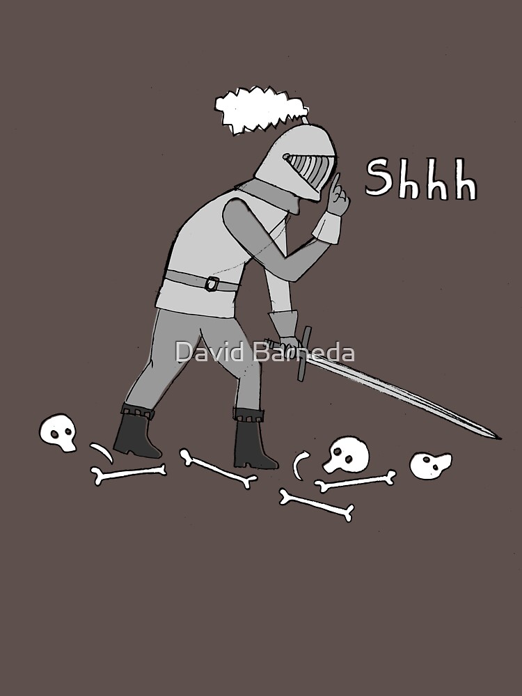 "Silent Knight" Tshirt by barneda Redbubble