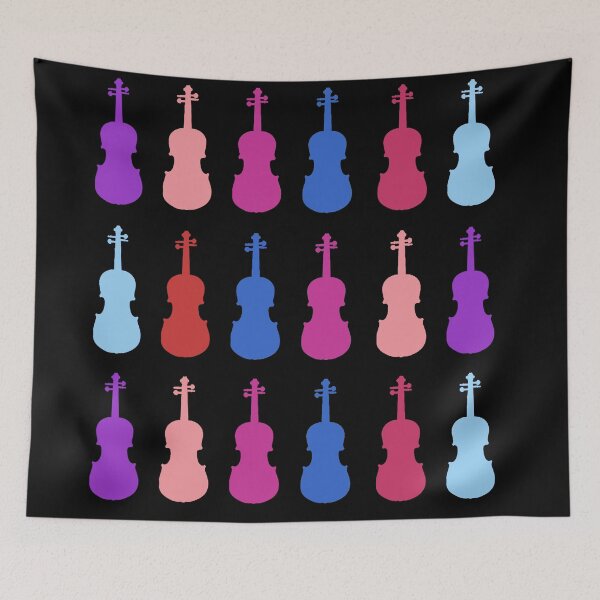 Item preview, Violin Colors #3 designed and sold by Rockett Graphics.