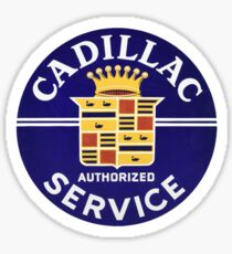 Cadillac Service Sticker