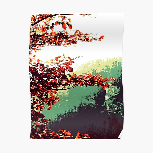 Herbst im Tal Poster