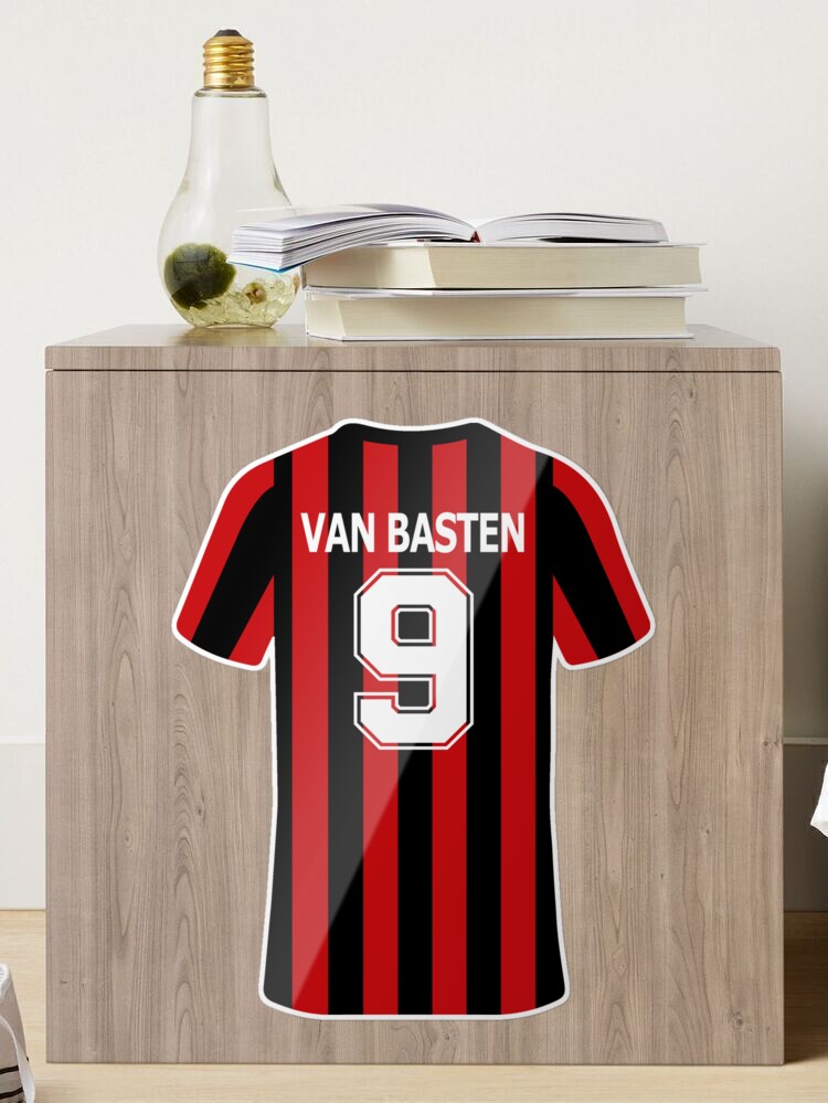 Marco Van Basten Jersey' Sticker for Sale by slawisa