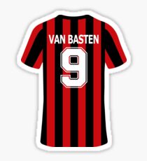 Marco Van Basten Jersey Sticker
