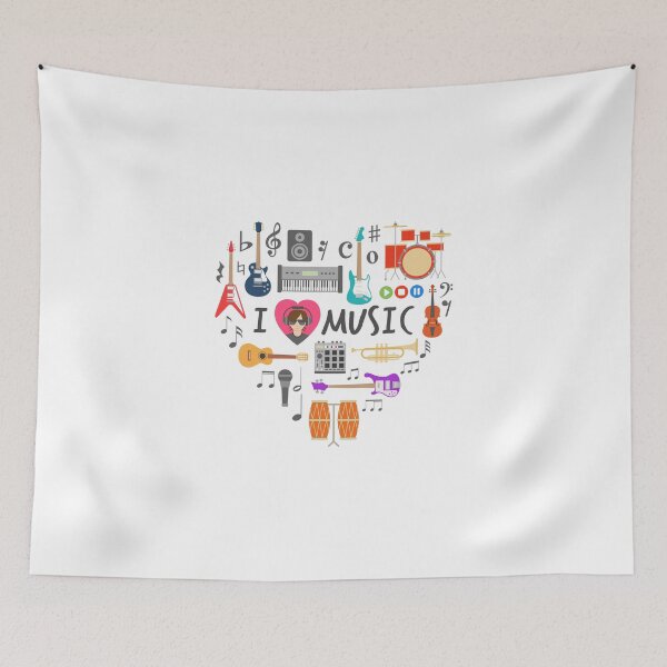 Item preview, i love music designed and sold by Speiky.